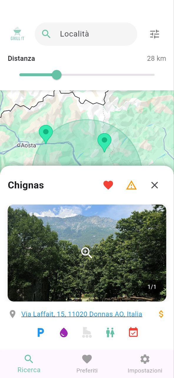 Dettagli location